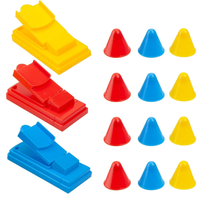 Joc Interactiv pentru Copii, , 3 Hats Off, Tabla de Joc, Figurine Palarii, +3 Ani, Multicolor [2]