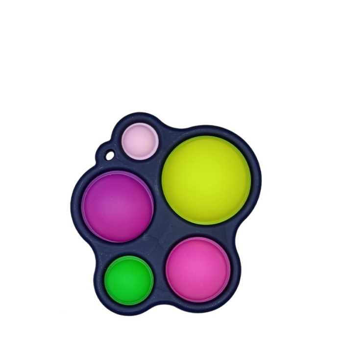 Jucarie Antistres - Fidget Toy, Simple Dimple, Negru [3]