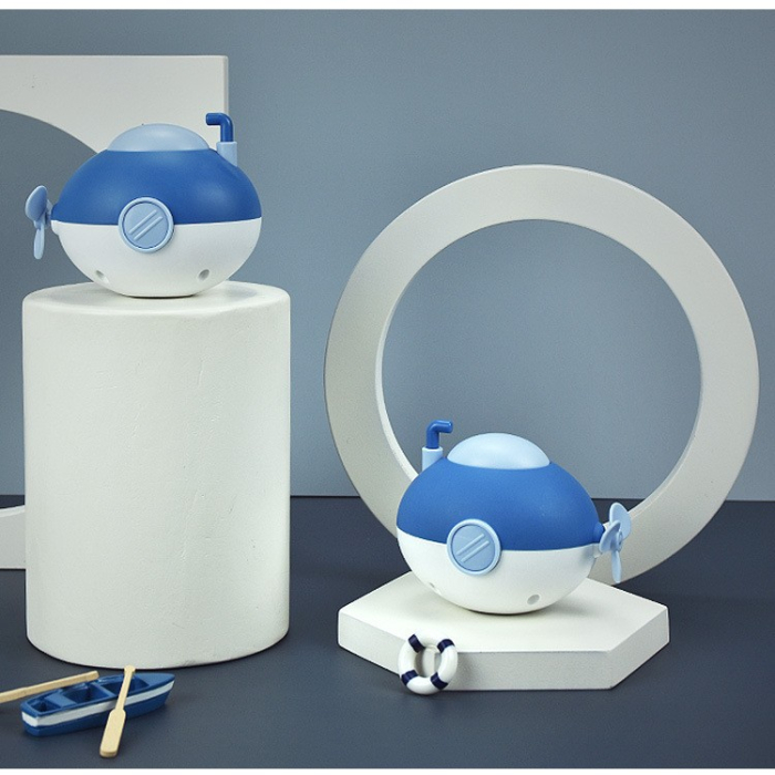 Jucarie de baie pentru copii, , Submarin, 11x8.5 cm, Albastru [4]