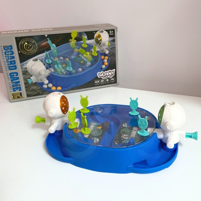 Jucarie Interactiva, , Model Astronauti, Joc de Masa, +5 Ani, Portabil, 2 Jucatori, 19 x 7 x 11.3 cm, Albastru [3]