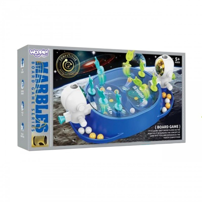 Jucarie Interactiva, , Model Astronauti, Joc de Masa, +5 Ani, Portabil, 2 Jucatori, 19 x 7 x 11.3 cm, Albastru [2]