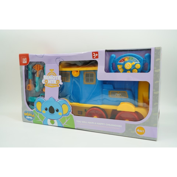 Jucarie locomotiva cu telecomanda si set prim ajutor [6]