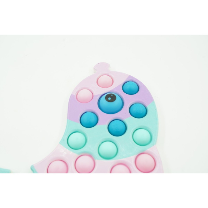 Jucarie senzoriala antistres, Simple Dimple, Delfin, Macarons, [3]