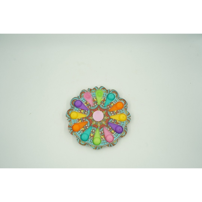 Jucarie Senzoriala - Simple Dimple, Antistres, Multicolor, model 3 [2]