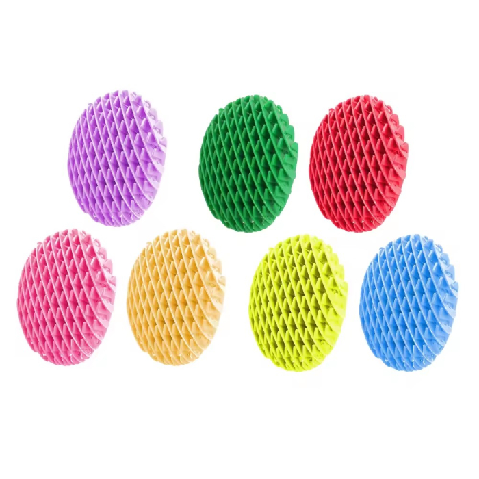 Jucarie Worm Fidget de Decompresie, , Anti Stres, Dimensiune Compacta 10 cm, Dimensiune Extinsa 24.5 cm, Galben [7]