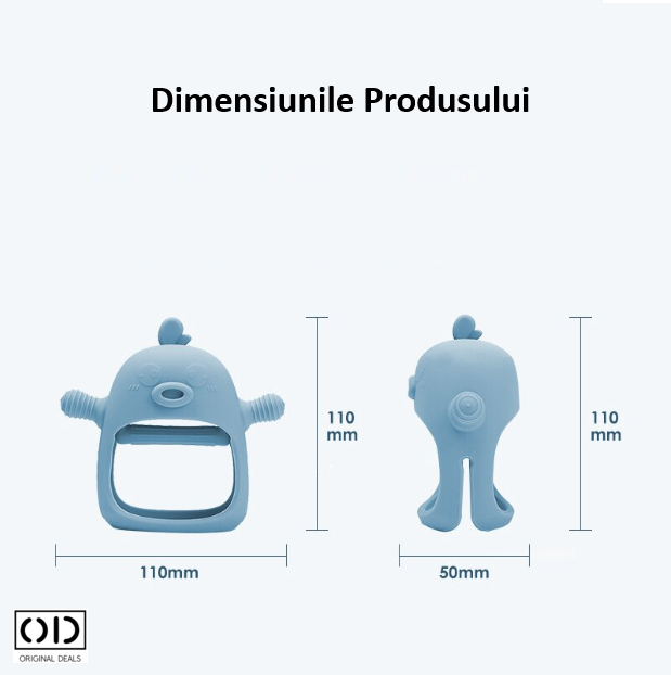 Jucarie pentru dentitie dentitie bebelusi dinti de lapte aparitia dintilor de lapte calmeaza gingia bebelusilor durere aparitia dintilor Jucarie pentru gingie Jucarie dentitie bebelusi dinti bebe [13]