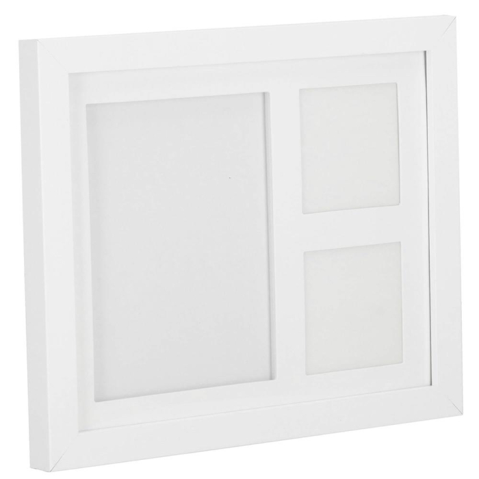 Kit amprenta mulaj manuta sau piciorus bebe si rama foto, 23x28cm, cu cutie de cadou, cadrul alb [12]