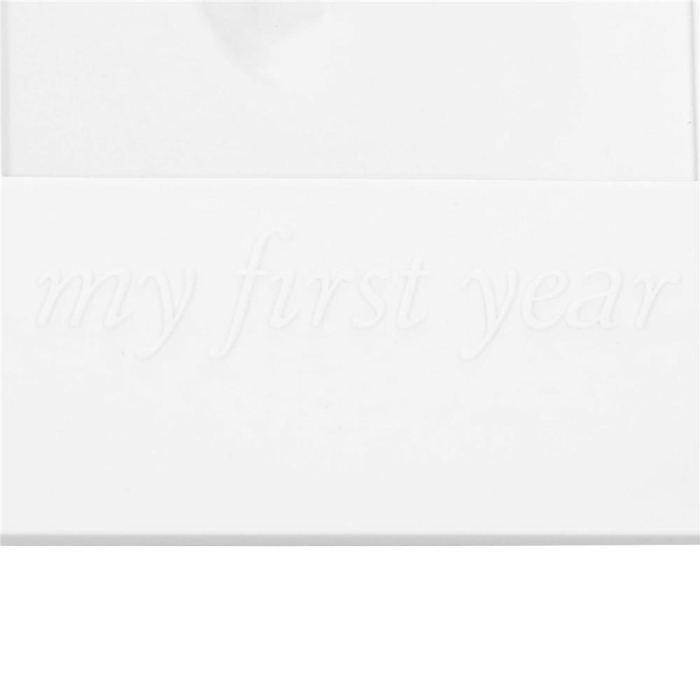 Kit amprenta mulaj manuta sau piciorus bebe si rama foto, 24x37cm, alb [14]