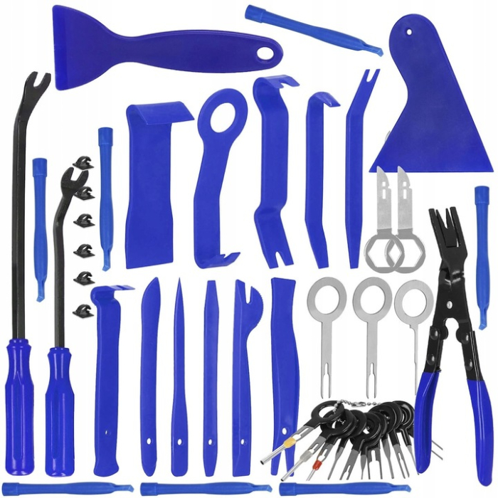 Kit pentru demontare ornamente si tapiterie auto, 46 piese [4]