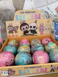 Bila Labubu Breloc, Jucarie pentru Copii in Cutie Blind Ball, Culoare Aleatorie, Seria The Monsters [7]