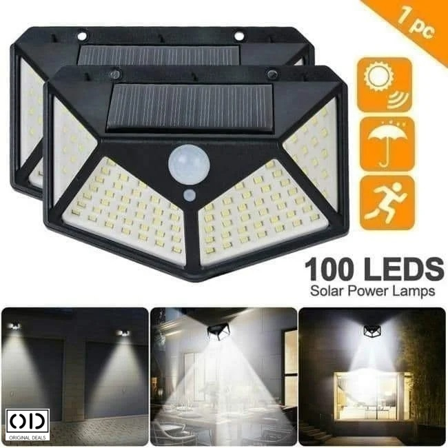 lampa solara de perete 100 led original deals lampa solara cu senzor de miscare lampa solara exterior lumina rece lampa led solara pentru gradina si terasa iluminat solar exterior ip65 lampa solara puternica cu 100 led smd lampa solara reincarcabila pentru curte lampa solara de siguranta cu senzor pir lampa solara impermeabila neagra bec solar cu senzor miscare lumina solara exterior cu incarcare automata lampa solara economica pentru perete iluminat exterior fara cabluri lampa solara de noapte pentru garaj panou solar lampa led original deals [6]