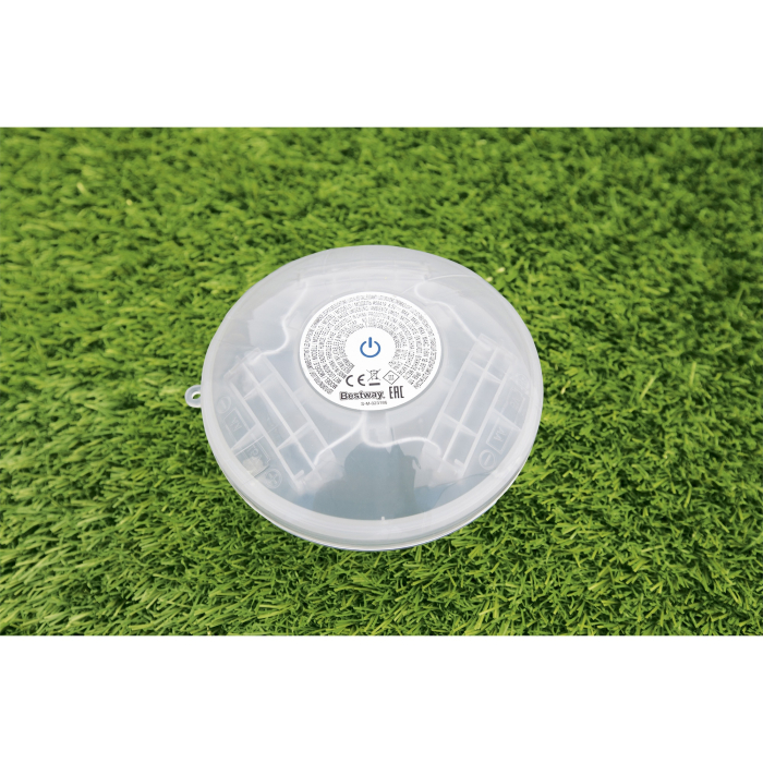 Lampa plutitoare cu LED pentru piscina Bestway FloatBright, 4 culori, 7 moduri, functionare cu 3 baterii AA [11]