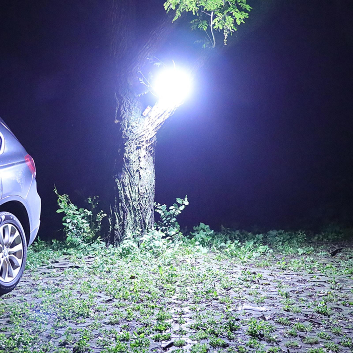 Lampa Portabila, , Incarcare Solara + USB, Afisaj Inteligent al Bateriei, Raza de Actiune 32 mp, 6x9x11 cm, 3 Moduri, Alb [6]