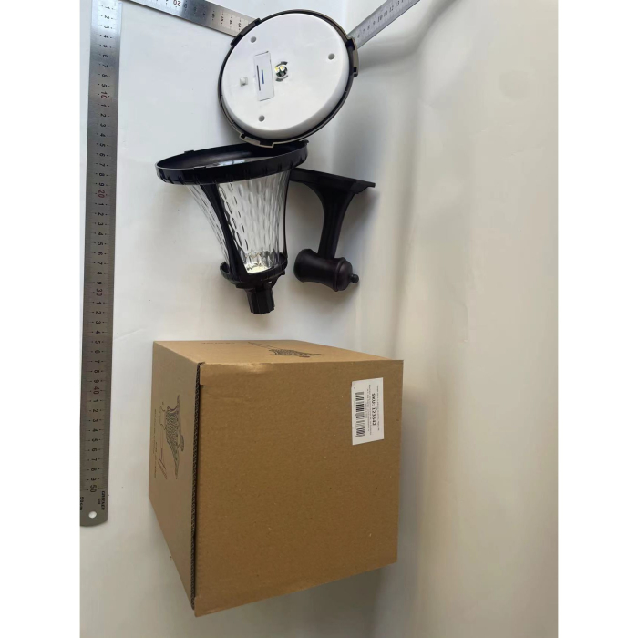 Lampa solara cu prindere de perete, , Alb cald [8]