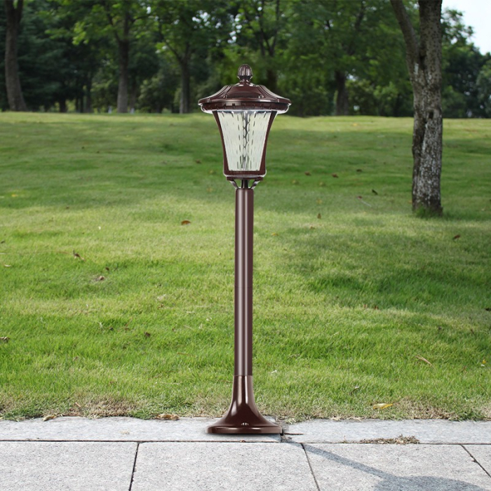 Lampa solara cu prindere in pamant, , inaltime 65 cm, Alb Rece [5]