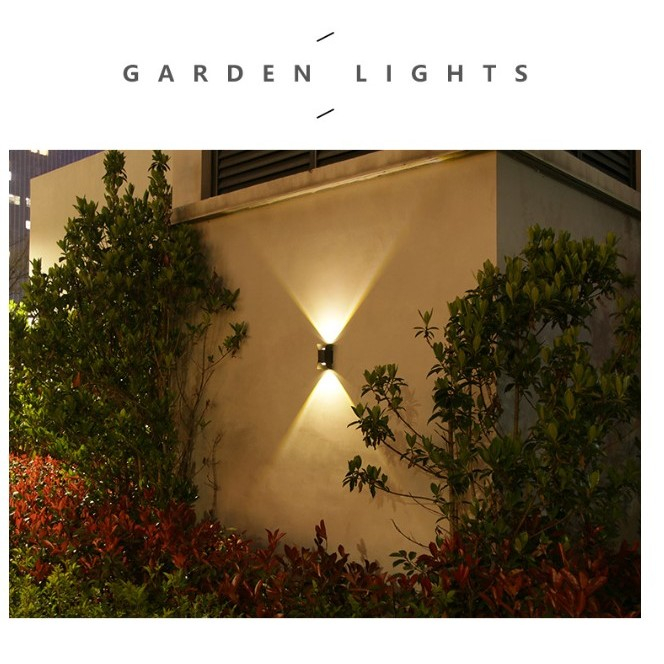 Lampa solara LED bidirectionala bicolora , comutator culoare led, IP65, rezistent la apa, baterie 1.5 V, 400mah, 2 LED-uri, 13.5 x 9 cm, material ABS, multicolor [3]