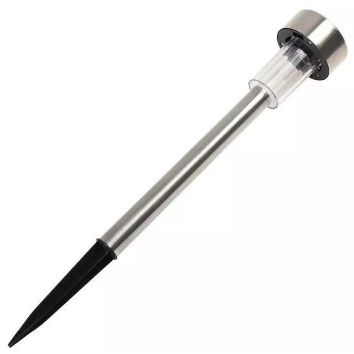 Lampa solara LED de exterior pentru gradina , dispersor normal, 0.06W, Inox, 29 cm [3]