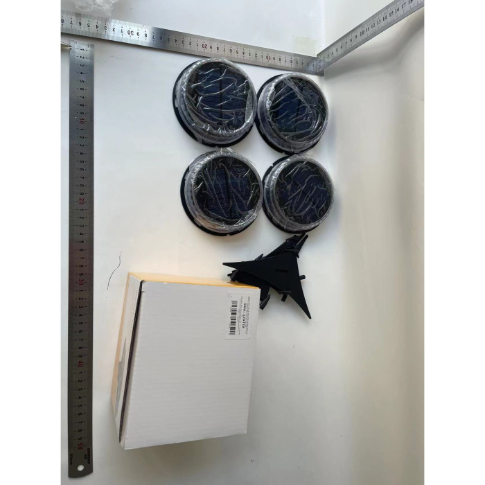 Lampa solara LED tip spot pentru gradina , 8 LED-uri, material ABS si Policarbonat, baterie 1.2V, 600mah, 12 x 13.5 cm, alb cald [7]