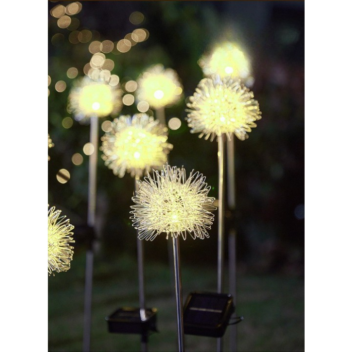 Lampa solara sub forma de Papadie, alb cald,  [2]