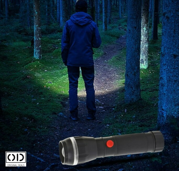 lanterna LED lanterna de mana lanterna compacta lanterna cu 2 moduri iluminare lanterna neagra lanterna portabila lanterna pentru drumetii lanterna de buzunar lanterna rezistenta lanterna cu baterii  lanterna LED cu 2 moduri de iluminare lanterna de mana portabila pentru uz casnic si outdoor lanterna compacta 12x3 cm pentru urgenta si camping lanterna neagra cu lumina puternica si mod economic lanterna LED eficienta pentru masina sau casa lanterna pentru drumetii si activitati in aer liber lanterna de mana ORIGINAL DEALS cu design rezistent [1]