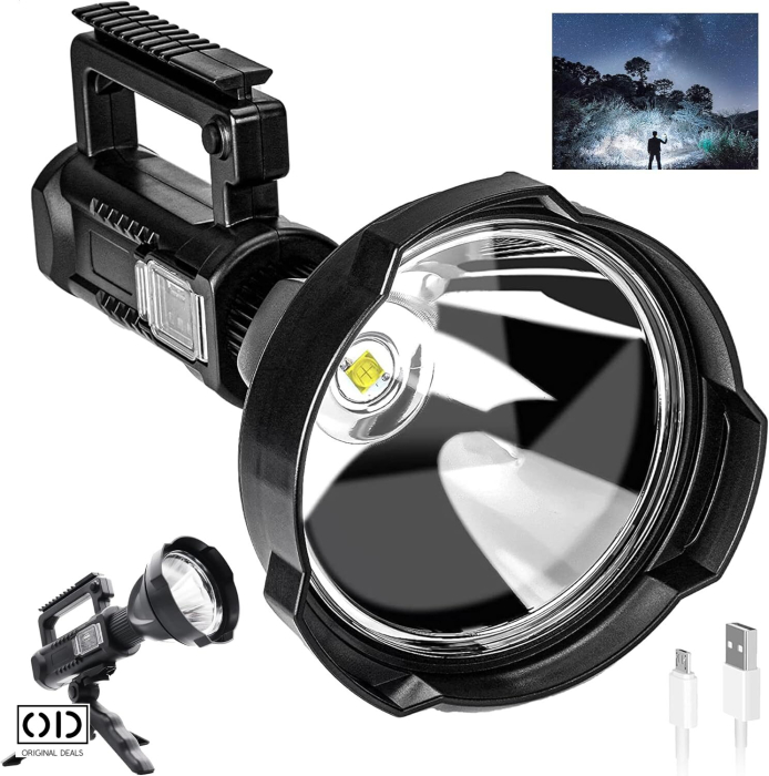 Lanterna Puternica Reincarcabila cu 4 Moduri si Functie PowerBank ORIGINAL DEALS [15]