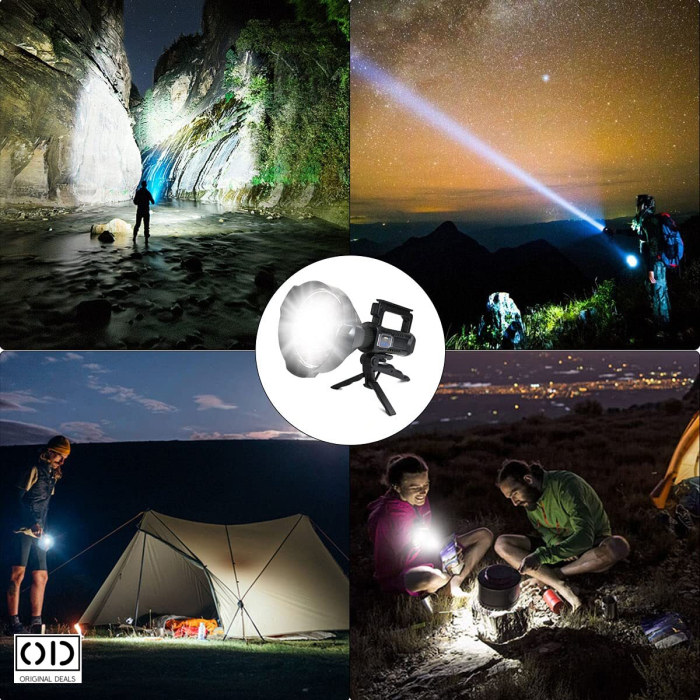 Lanterna Puternica Reincarcabila cu 4 Moduri si Functie PowerBank ORIGINAL DEALS [6]