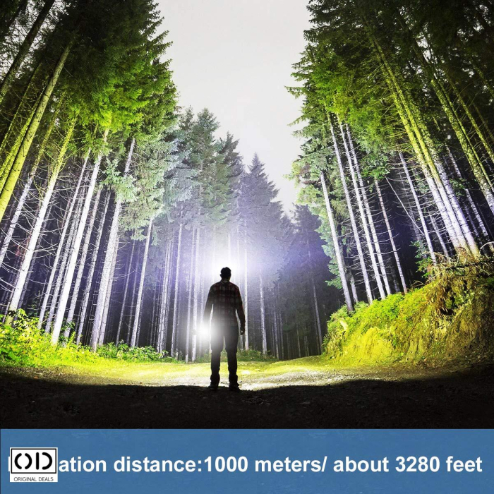 Lanterna Puternica Reincarcabila cu 4 Moduri si Functie PowerBank ORIGINAL DEALS [16]