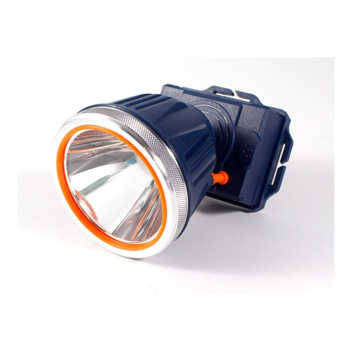 Lanterna LED de Montat pe Cap, , cu Raza Lunga de Zoom, Reincarcabila USB, Far Telescopic, Rezistent la Apa, Reglabil, pentru Pescuit in Aer Liber, Camping, Lumina Puternica, Lanterna, 10.5x8x6.5 cm, Albastru [15]