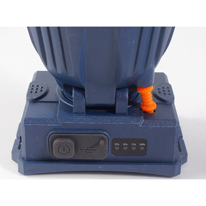 Lanterna LED de Montat pe Cap, , cu Raza Lunga de Zoom, Reincarcabila USB, Far Telescopic, Rezistent la Apa, Reglabil, pentru Pescuit in Aer Liber, Camping, Lumina Puternica, Lanterna, 10.5x8x6.5 cm, Albastru [12]