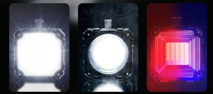 Lanterna multifunctionala, reincarcabila, power bank, 800lm, 7 moduri de luminare la 2 capete, negru [8]