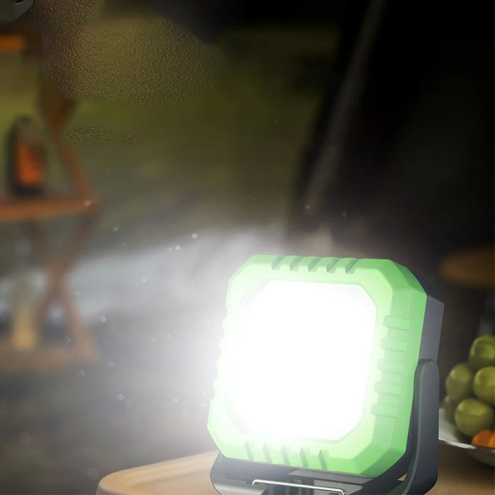 Lanterna Tip Breloc, , 5 Moduri de Luminat, Incarcare USB Tip C, 5W, Impermeabila IPX5, 500 lm, COB, Verde [3]