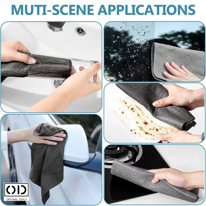 Set 3 Lavete Magice din Microfibra 30x30 cm – ORIGINAL DEALS [6]