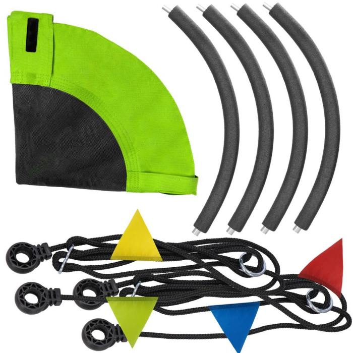 Leagan tip cuib 100cm, inaltime reglabila, 150 kg, Multicolor [4]