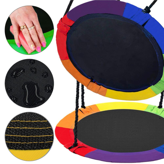 Leagan tip cuib 100cm, inaltime reglabila, 150 kg, Multicolor [25]