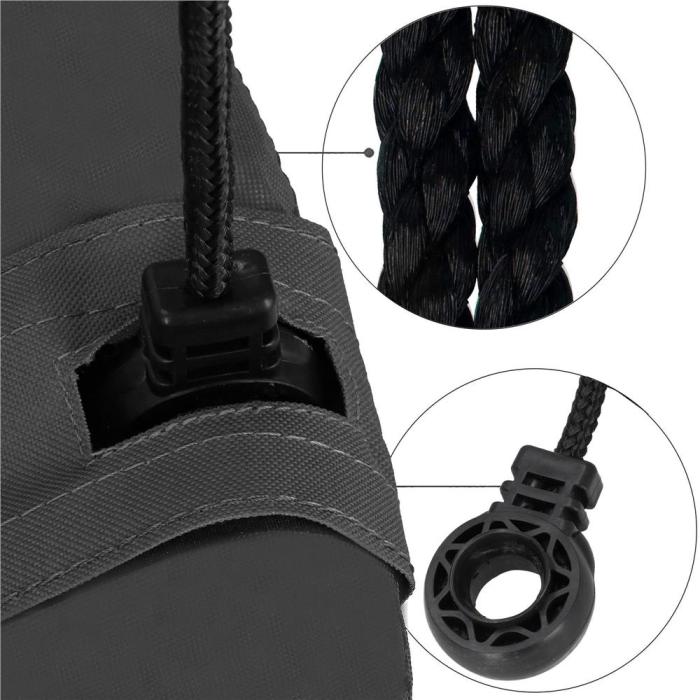 Leagan tip cuib 110cm, inaltime reglabila, 150 kg, Gri [23]