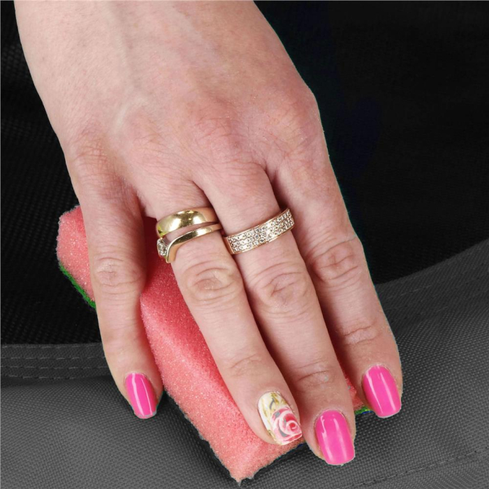 Leagan tip cuib 110cm, inaltime reglabila, 150 kg, Gri [25]