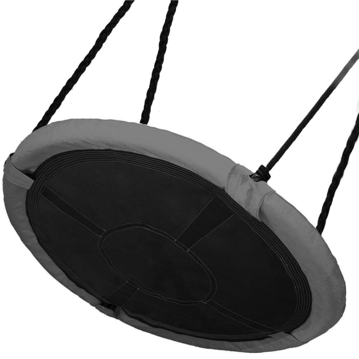 Leagan tip cuib 110cm, inaltime reglabila, 150 kg, Gri [17]