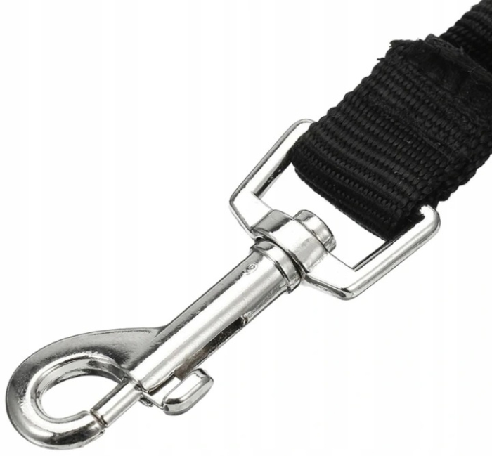 Lesa hands-free de caini pentru bicicleta, Sersimo, Negru [4]