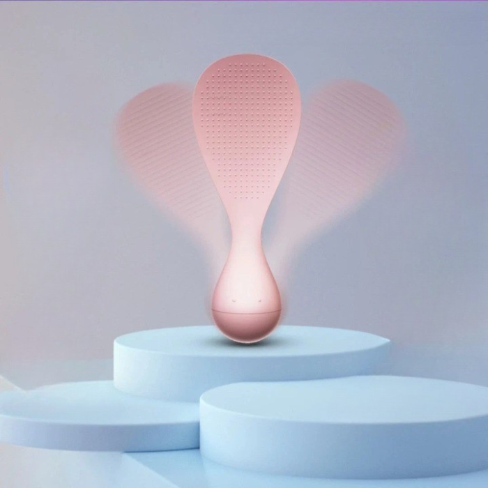 Lingura de Orez Termorezistenta, , Roz, cu Baza Antialunecare, Perfecta pentru Preparare si Servire [2]