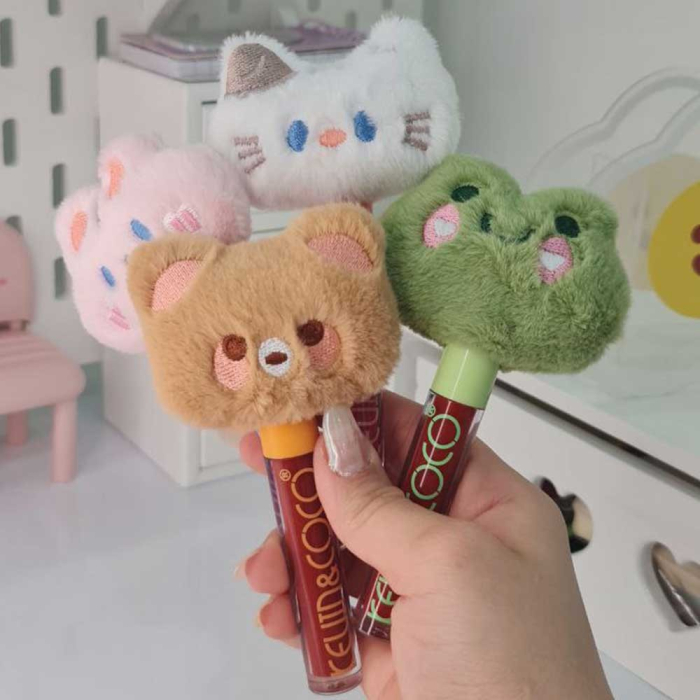 Luciu de Buze, Kevin&Coco, Animat de Plus, Model Ursulet, Maro [3]