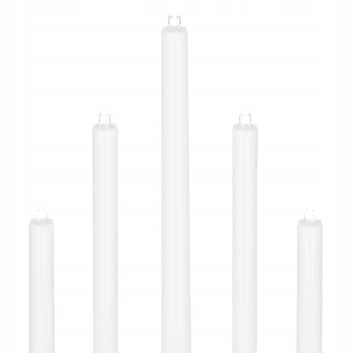 Lumanari decorative de Craciun, 7 becuri tip LED, culoare argintiu [11]