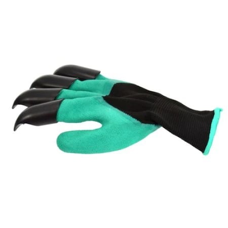 Manusi pentru Gradinarit cu 4 Gheare din PVC, pentru Greblat, Plantat, Sapat [11]