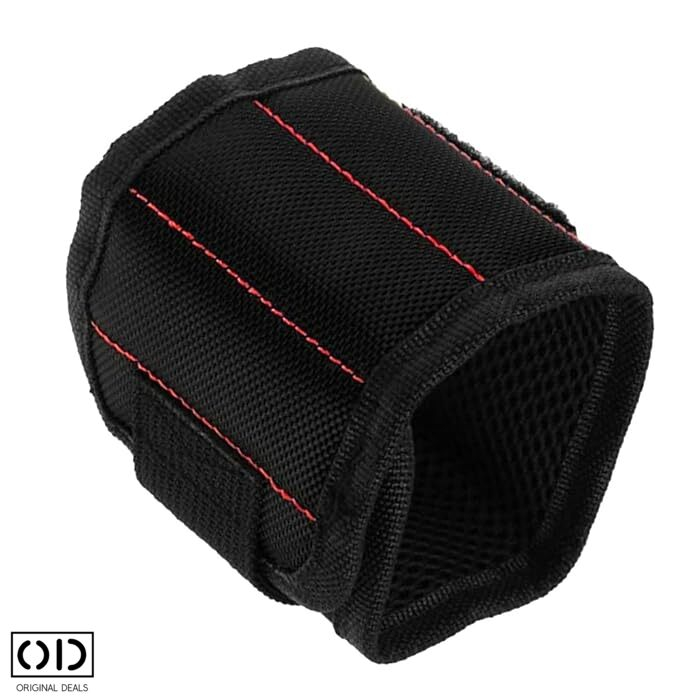 Bratara magnetica pentru suruburi Bratara magnetica pentru cuie  Bratara magnetica scule Bratara magnetica cu arici pentru suruburi cuie dibluri Banda magnetica cuie suruburi [16]