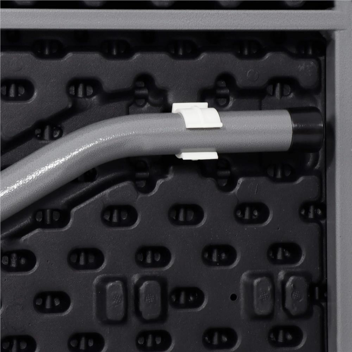 Masa dreptunghiulara pliabila multifunctionala, 180x75x75cm, neagra [4]