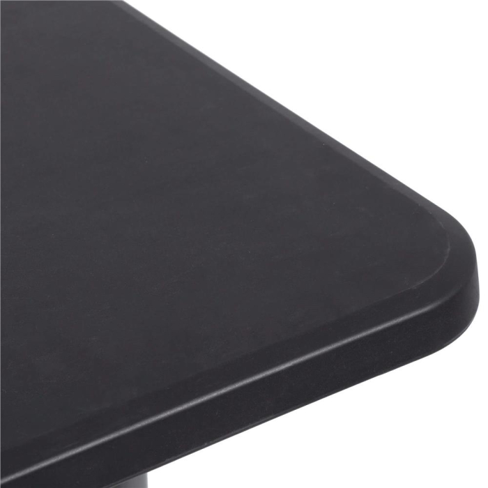 Masa dreptunghiulara pliabila multifunctionala, 180x75x75cm, neagra [10]