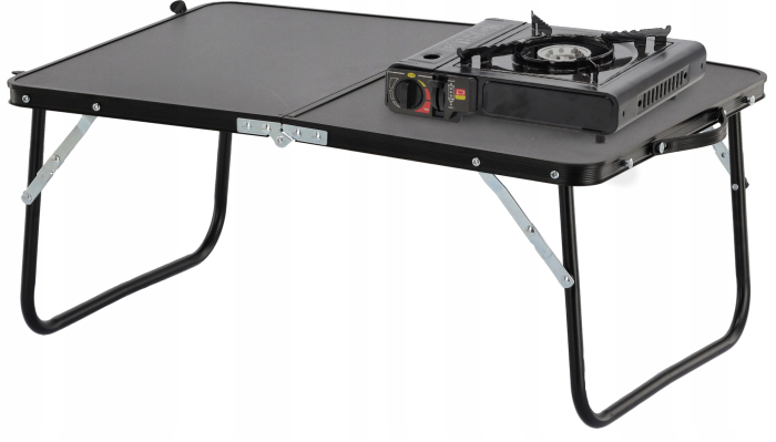 Masa pliabila metalica pentru gradina, plaja sau picnic, blat MDF, 60x42x27cm [5]