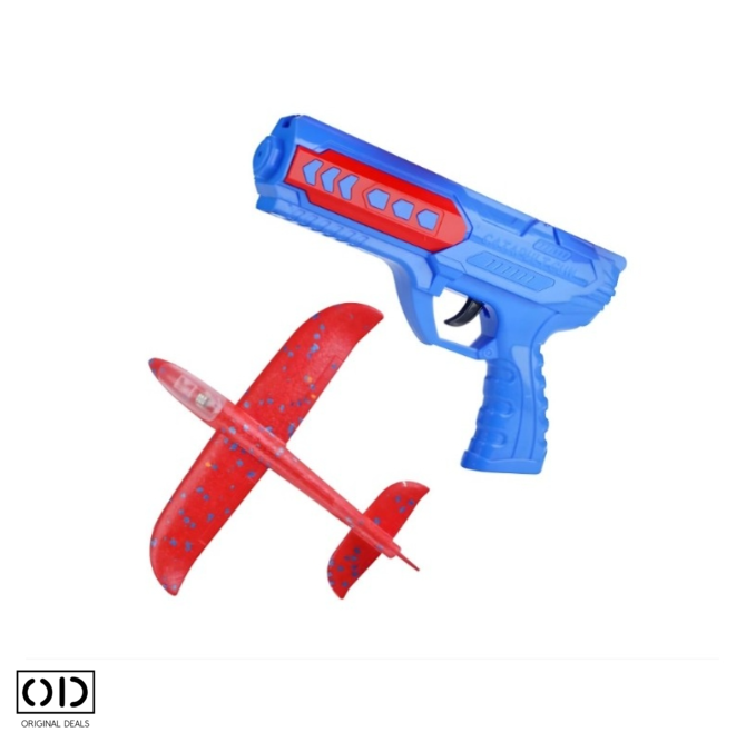 avion spuma, avion cu pistol lansator, avion cu lumini led, avion zburator copii, jucarie avion, avion original deals, jucarie zburatoareavion din spuma cu pistol lansator original deals, avion zburator pentru copii cu lumini led, avion jucarie care zboara 15 metri, avion spuma rezistent cu leduri, avion distractiv pentru copii exterior, avion cu lansator manual pentru baieti, jucarie educativa zburatoare cu lumini [10]