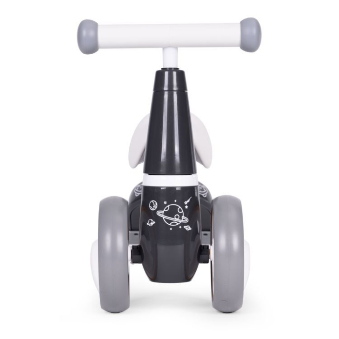 Mini bicicleta fara pedale, triciclu copii cu roti EVA, 50x22x39 cm, negru [5]