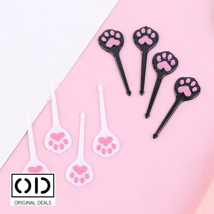 Furculite pentru petrecere copii Furculite pentru fructe legume prajituri  Furculite de unica folosinta pentru copii Tacamuri pentru copii  Tacamuri de unica folosinta Furculite copii Tacamuri PVC [6]