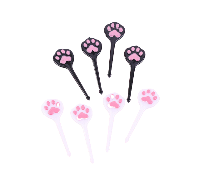 Furculite pentru petrecere copii Furculite pentru fructe legume prajituri  Furculite de unica folosinta pentru copii Tacamuri pentru copii  Tacamuri de unica folosinta Furculite copii Tacamuri PVC [4]